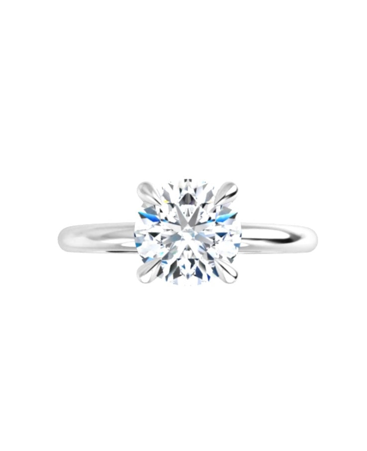 1 CT Diamond Solitaire Engagement Ring