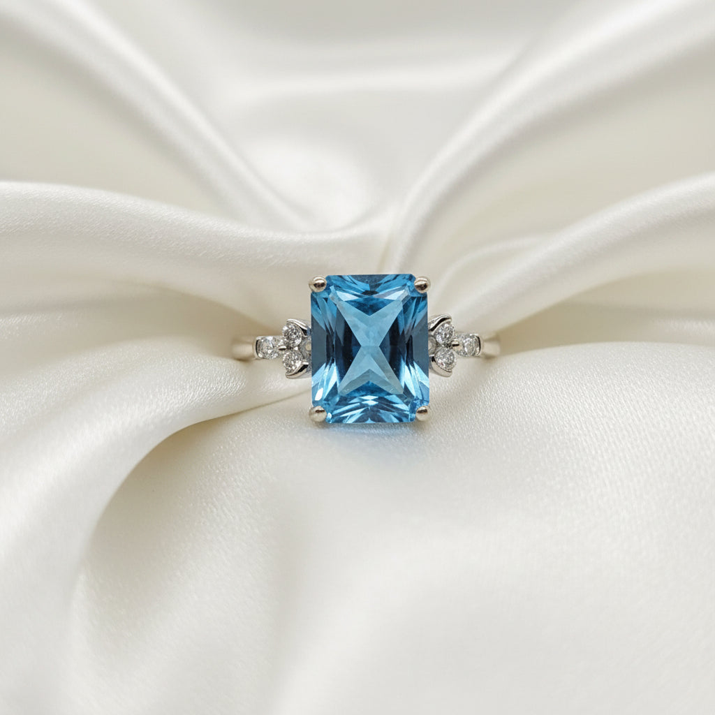 Blue Topaz Ring