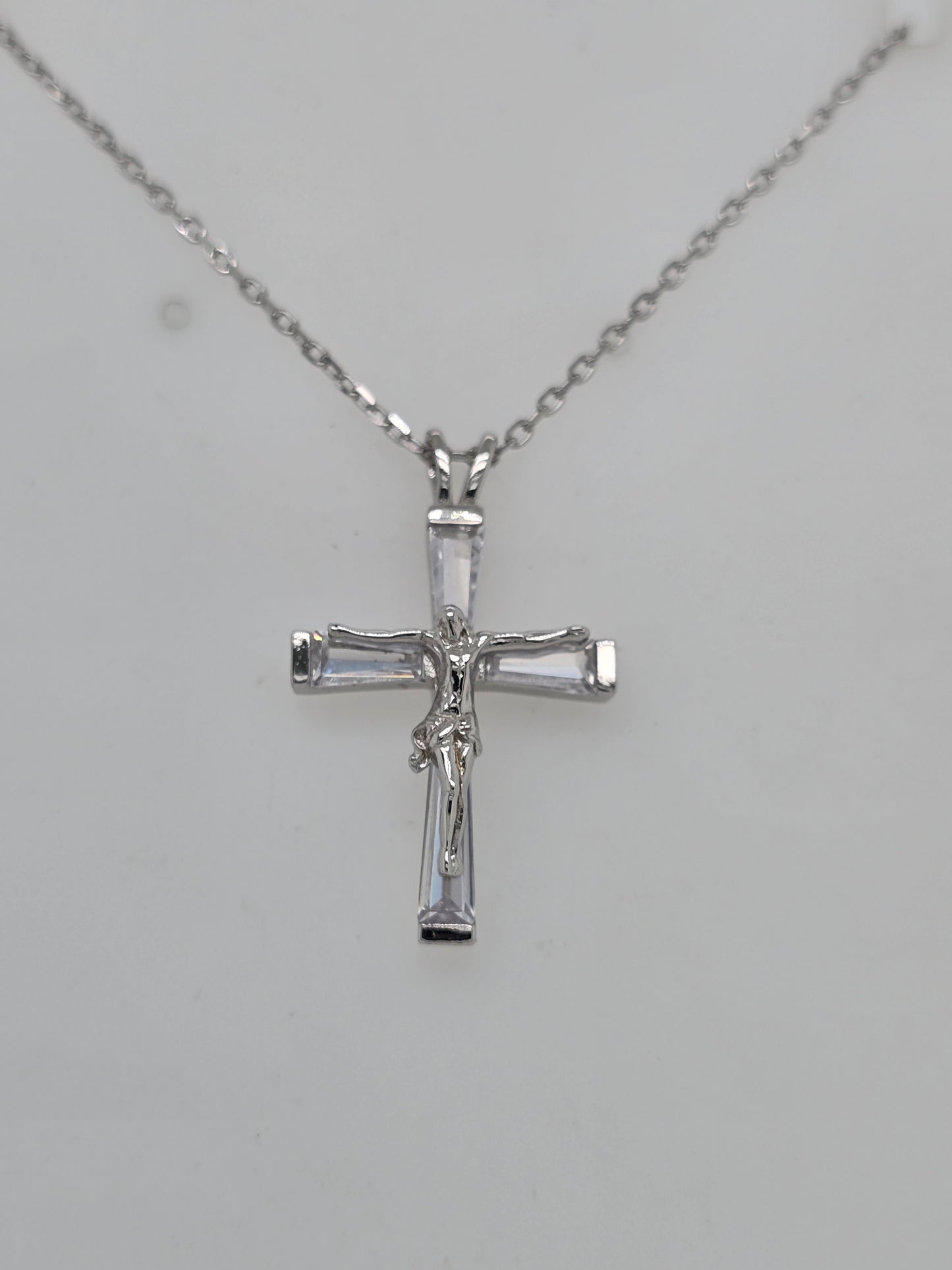 Sterling Silver Crucifix Pendant