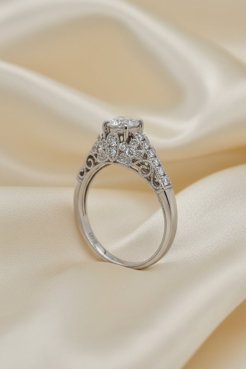 1 CTW Diamond Wedding Set