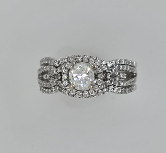 3 Piece Diamond Wedding Set