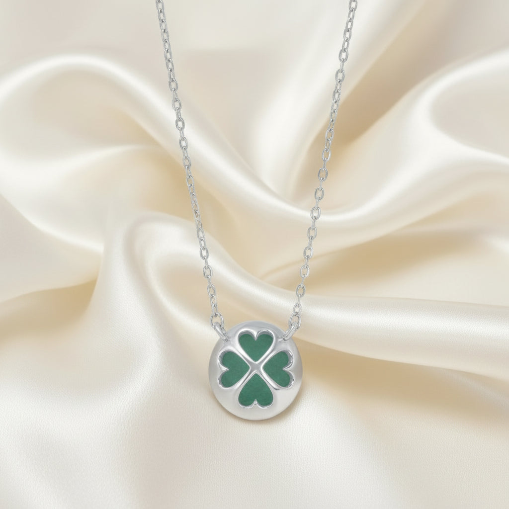 Sterling Silver African Amazonite Necklace