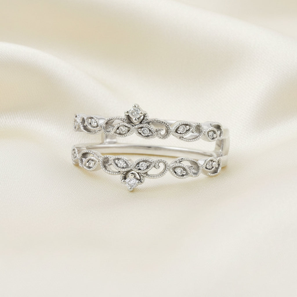 Diamond Scroll Ring Enhancer