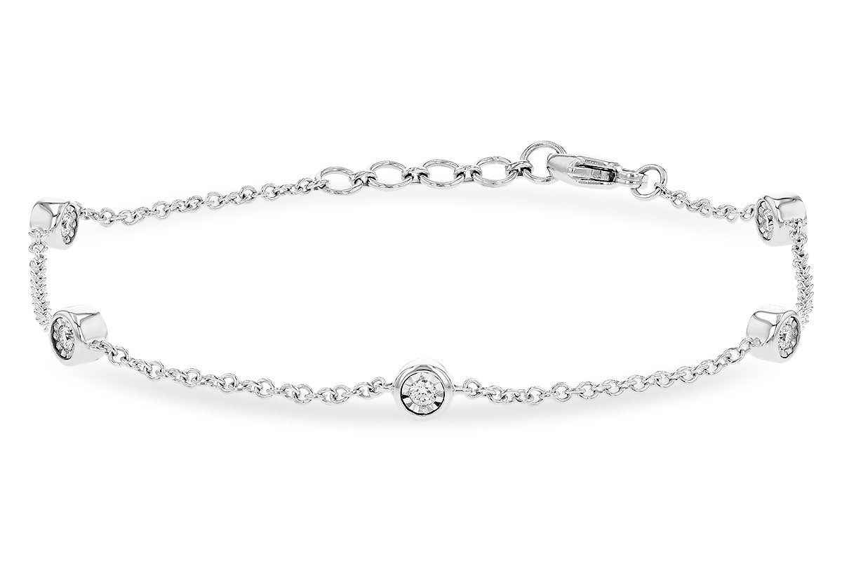 Reversible Diamond Station Bracelet