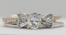 Load image into Gallery viewer, Ring Enhancer Baguette and Round Diamonds
