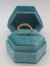 Load image into Gallery viewer, 14k yellow gold LeVian chocolate and diamond band
