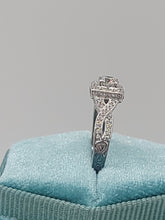 Load image into Gallery viewer, 14k white gold Diamond Engagement ring
