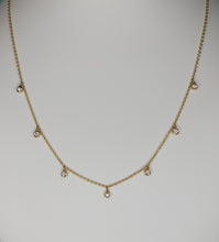 Load image into Gallery viewer, 14k Yellow Gold Diamond Fashion Necklace
