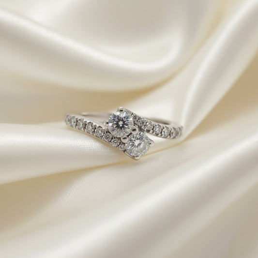 Estate Forever Us Diamond Ring