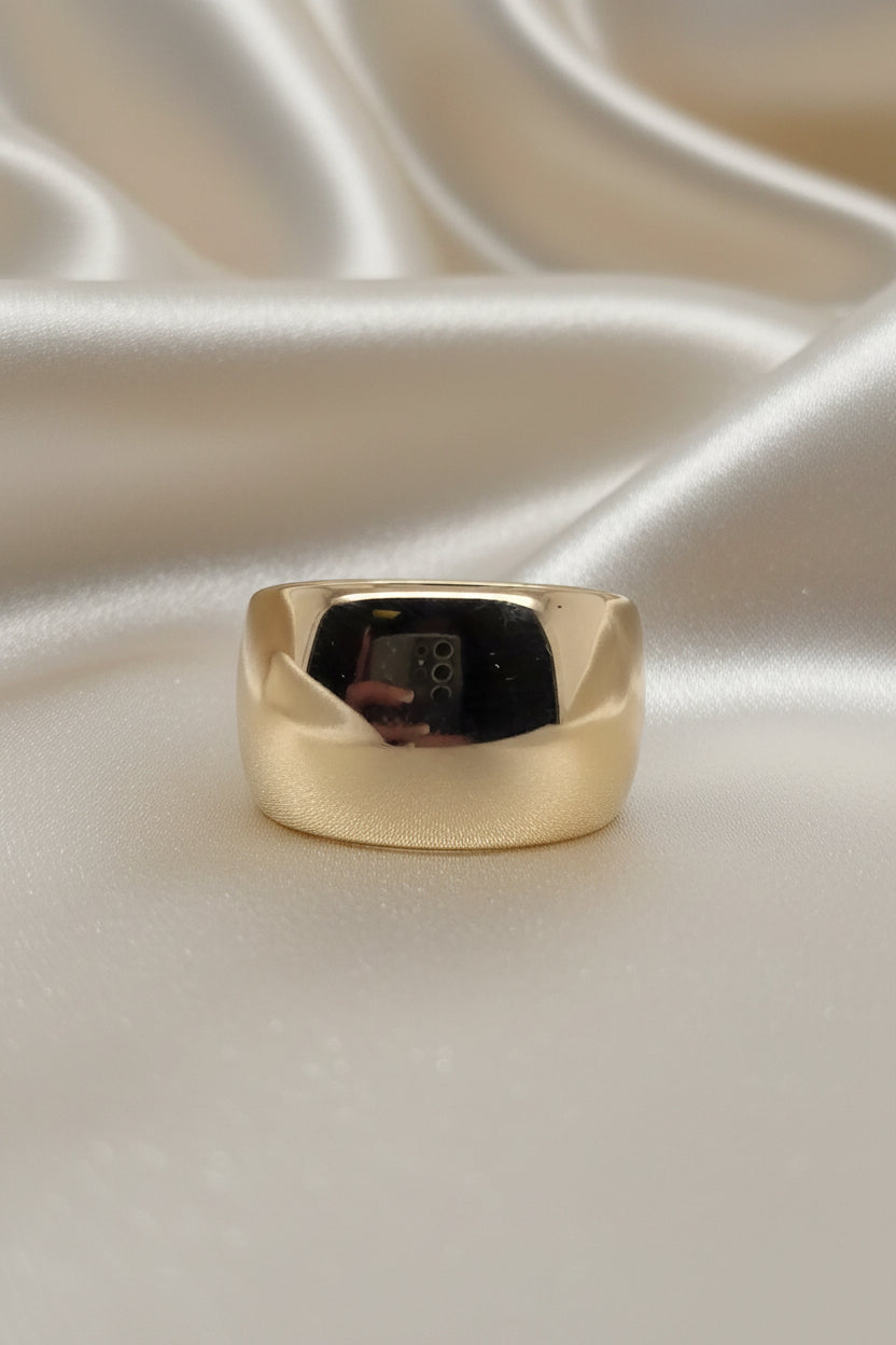 Estate High Polish Bold Statement Ring