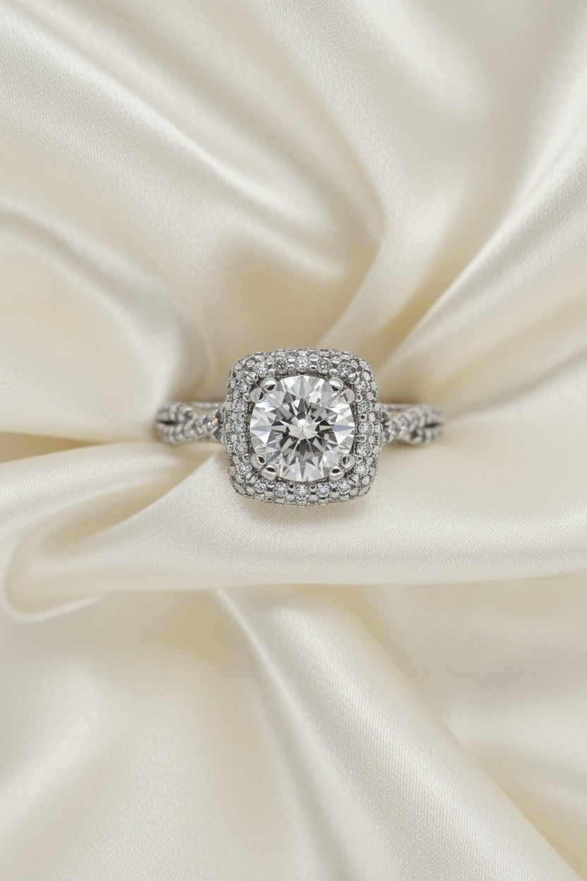 Estate Verragio Diamond Engagement Ring