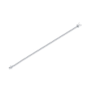 Sterling Silver Diamond Bracelet 1.0 CTW