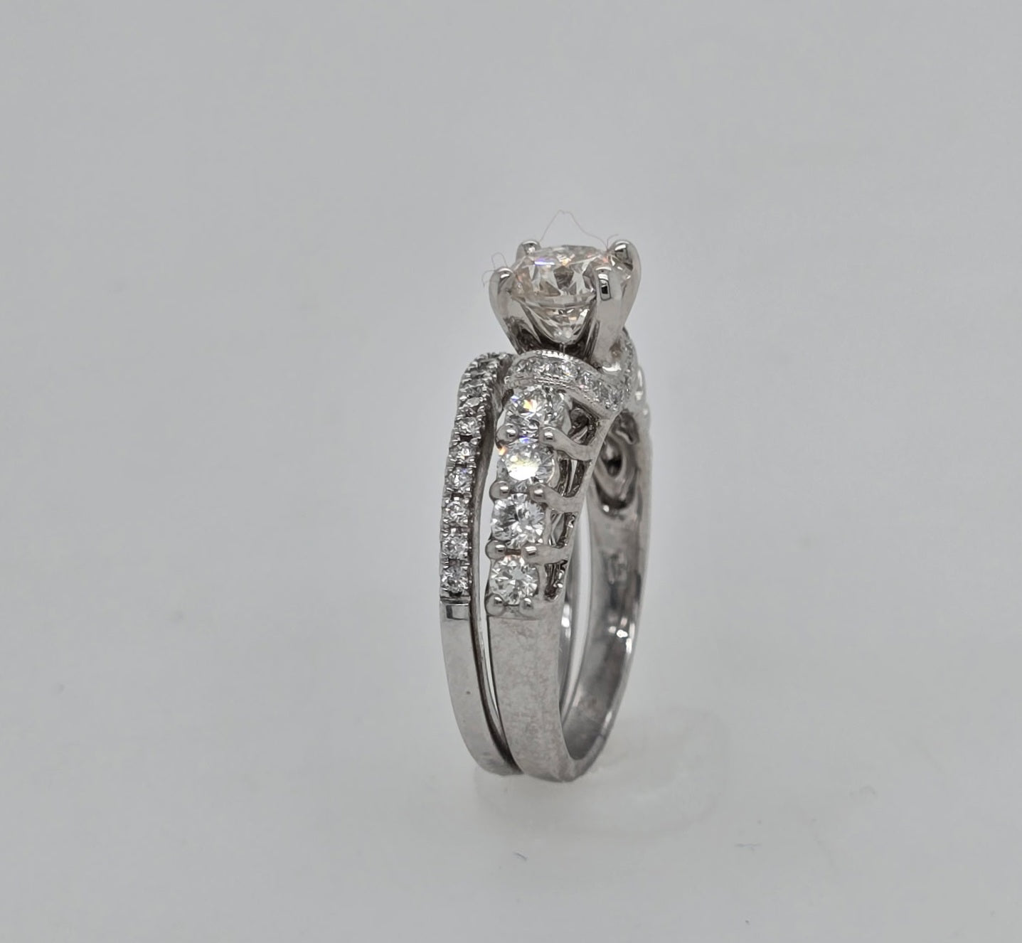 Diamond Wedding Set 1.85 CTW
