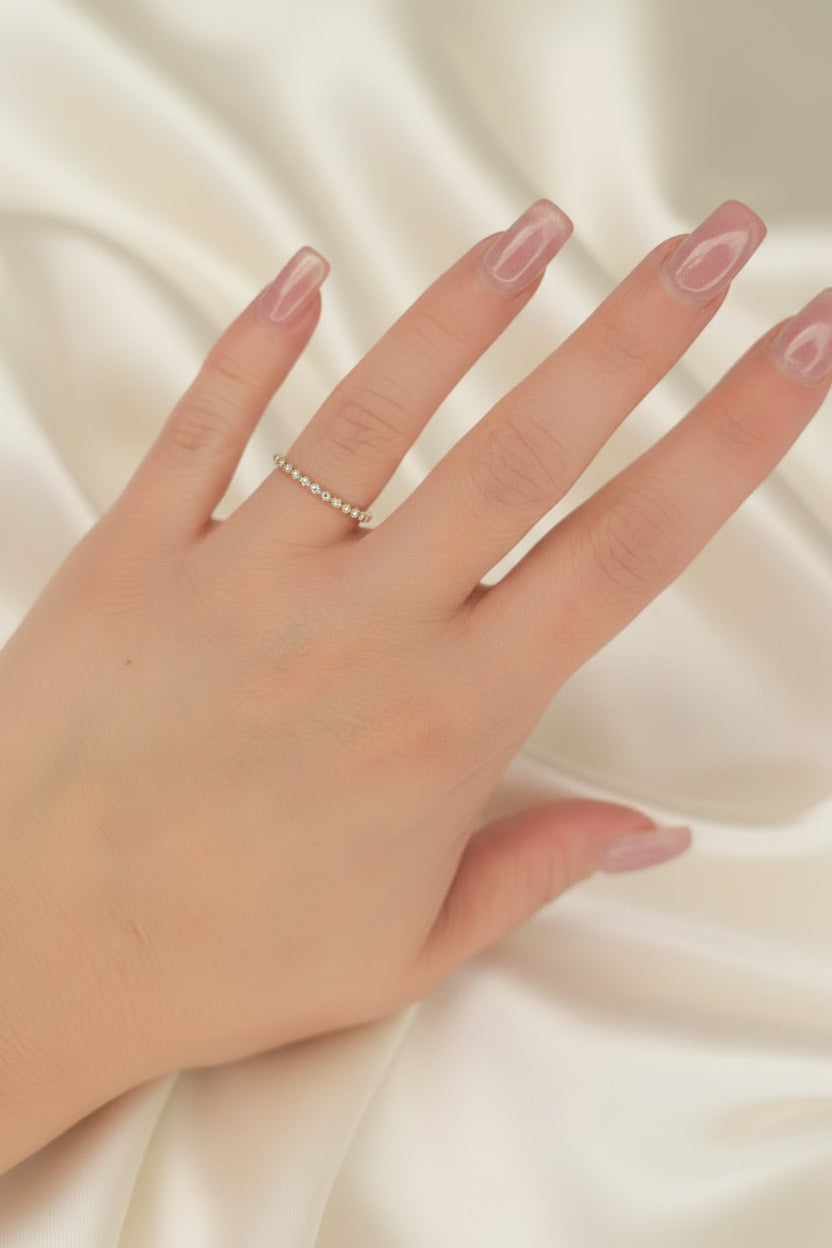 Estate Floating Diamond Band