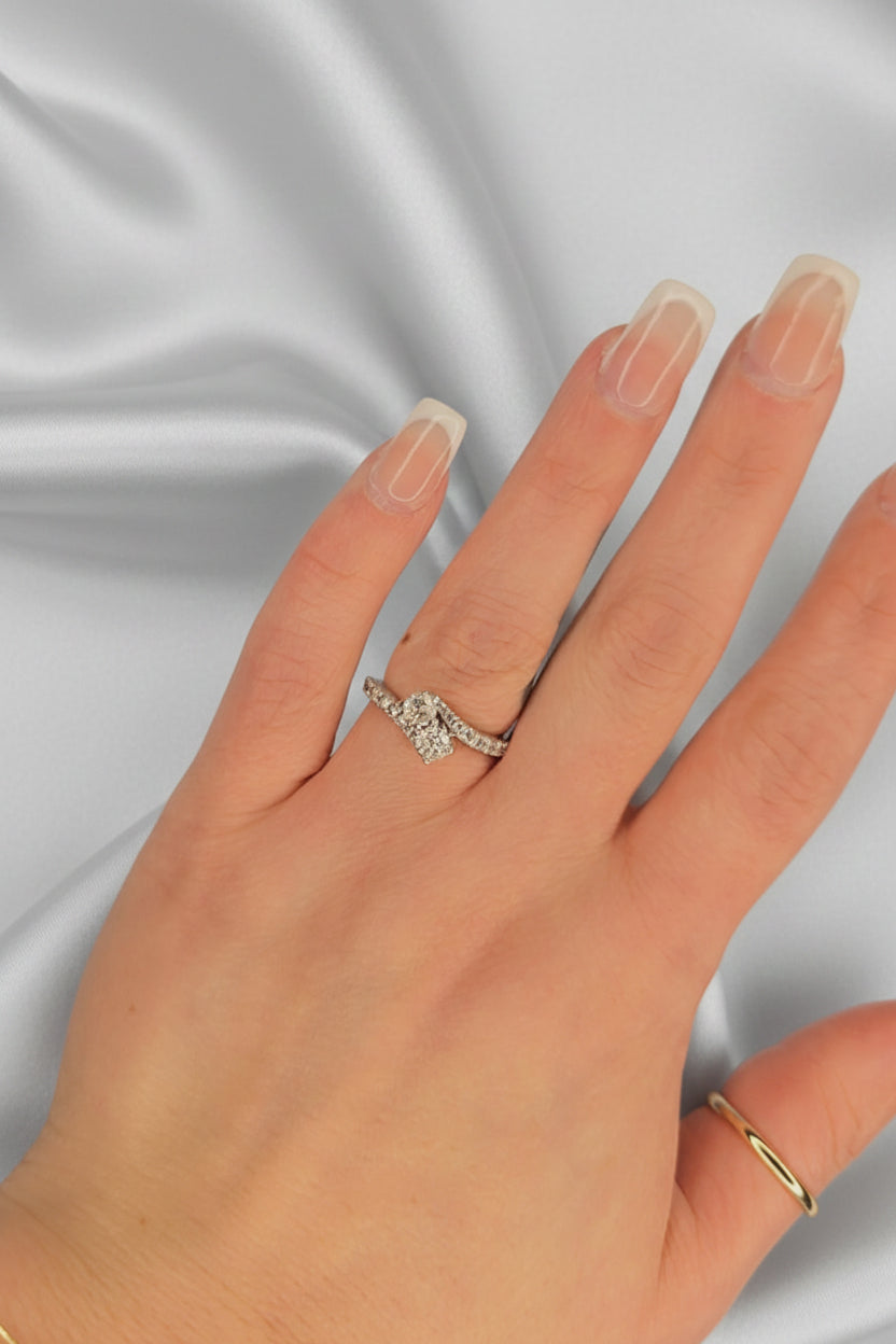 Estate Forever Us Diamond Ring