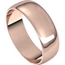 Load image into Gallery viewer, 6 MM Gold Men&#39;s Band

