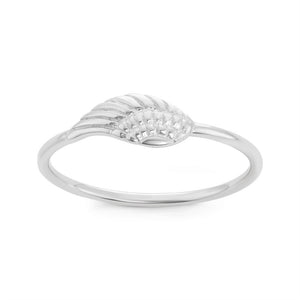 Sterling Silver Small Wing Ring